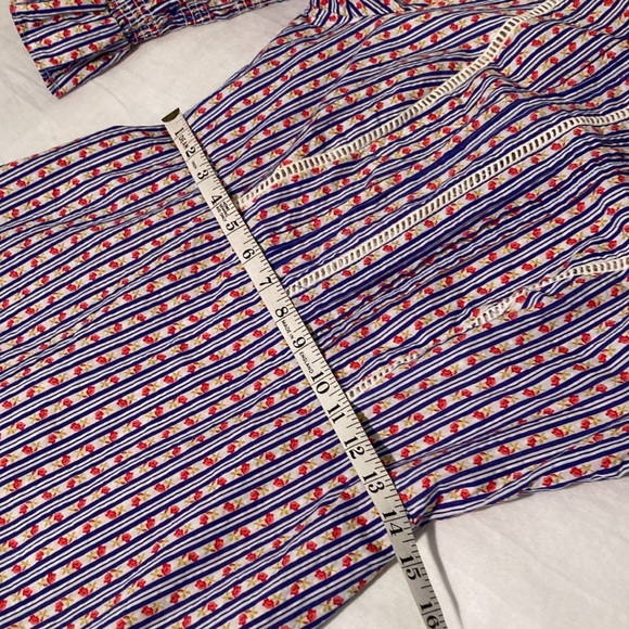 Laura Ashley + Urban Outfitters Maisy mock neck dress floral M - Picture 7 of 16